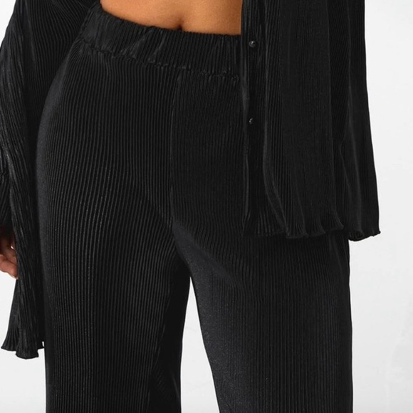 RO & DE Co-ord Set Capsule Collection Wide Leg Pants & Button Top- Size Medium - Picture 4 of 6